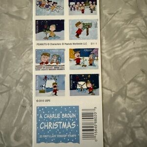 Peanuts Christmas Stamps
